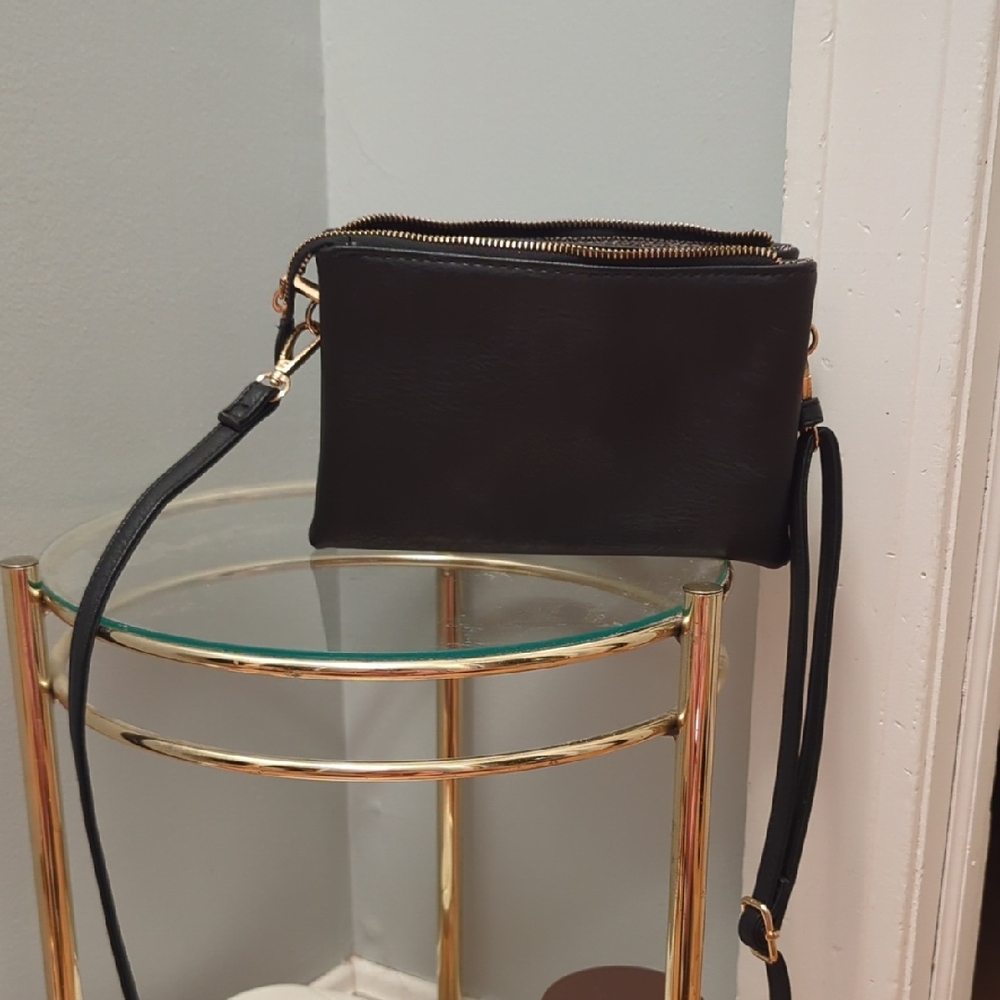 Elegant Black Crossbody Bag